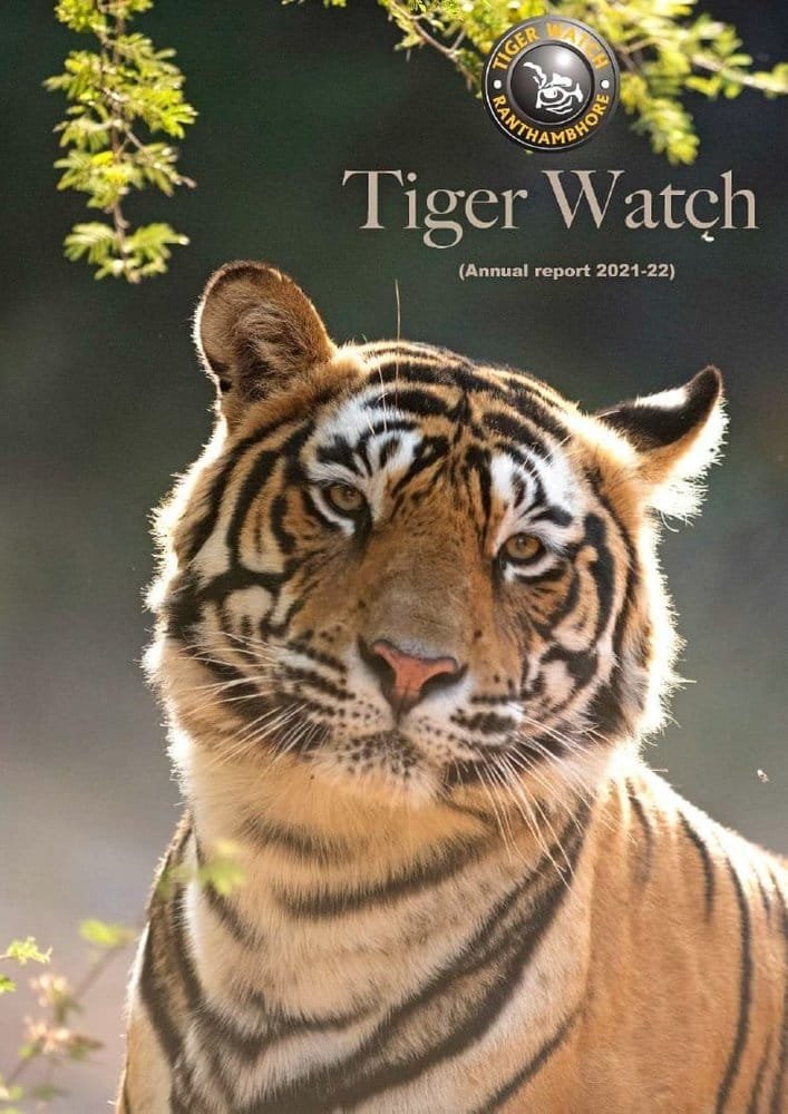 Tiger Watch Annual Report 2021–22 cover