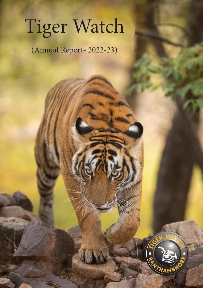 Tiger Watch Annual Report 2022–23 cover